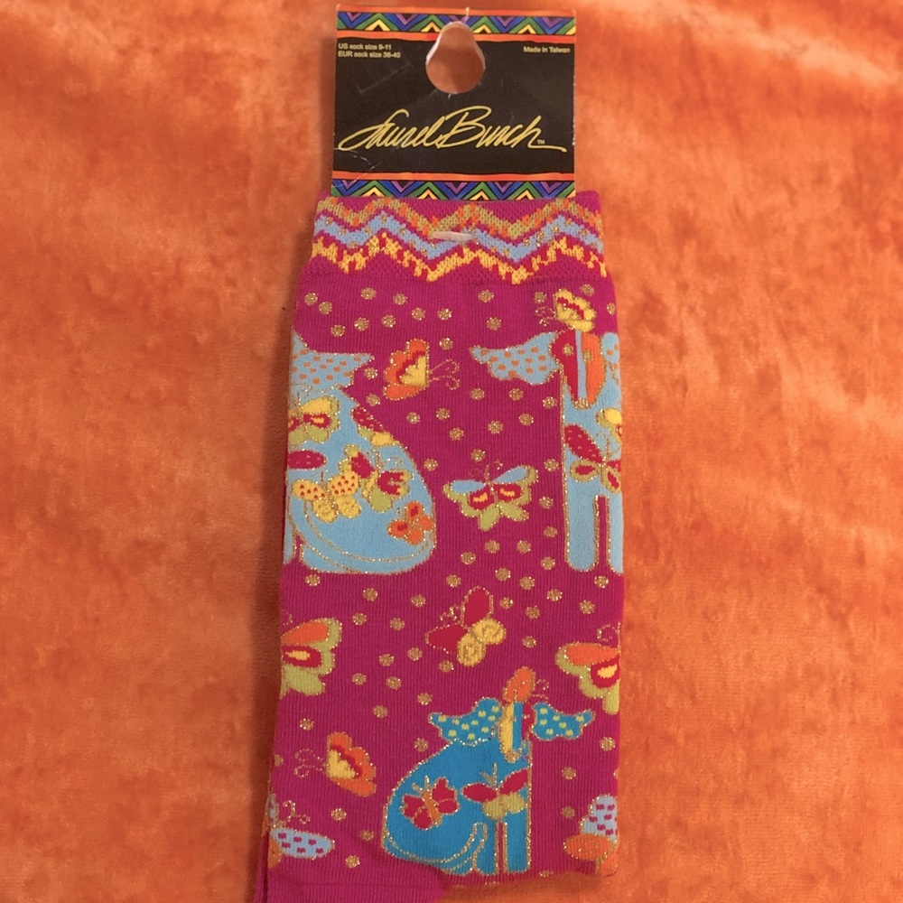 Laurel Burch crew socks